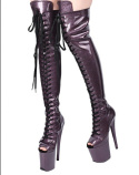 Pole dance exotic buty Flaga na brzuchu