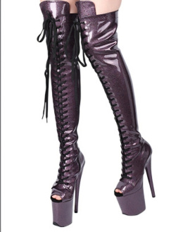 Pole dance exotic buty Flaga na brzuchu
