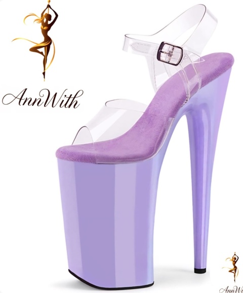 Pencil Spin Pole Heels 23cm