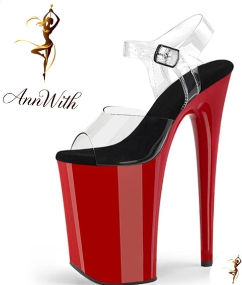 Pencil Spin Pole Heels 23cm