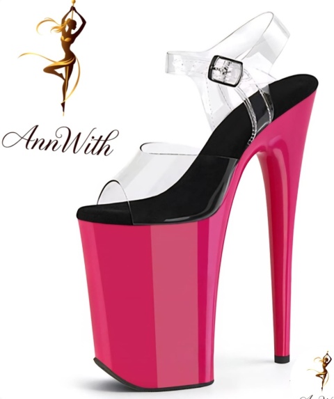 Pencil Spin Pole Heels 23cm